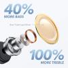 imageSoundcore by Anker Life A1 True Wireless Earbuds Powerful Customized Sound 40H Playtime Wireless Charging USBC Fast Charge IPX7 Waterproof Button Control Bluetooth Earbuds Commute Sports
