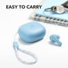 imageSoundcore by Anker P20i True Wireless Earbuds 10mm Drivers with Big Bass Bluetooth 53 30H Long Playtime WaterResistant 2 Mics for AI Clear Calls 22 Preset EQs Customization BlueLight Blue