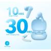 imageSoundcore by Anker P20i True Wireless Earbuds 10mm Drivers with Big Bass Bluetooth 53 30H Long Playtime WaterResistant 2 Mics for AI Clear Calls 22 Preset EQs Customization BlueLight Blue