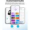imageSoundcore by Anker Q20i Hybrid Active Noise Cancelling Headphones Wireless OverEar Bluetooth 40H Long ANC Playtime HiRes Audio Big Bass Customize via an App Transparency ModeAlmond White