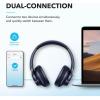 imageSoundcore by Anker Q20i Hybrid Active Noise Cancelling Headphones Wireless OverEar Bluetooth 40H Long ANC Playtime HiRes Audio Big Bass Customize via an App Transparency ModeBlue