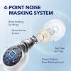 imageSoundcore by Anker Sleep A10 Bluetooth Sleep Earbuds Noise Blocking Comfortable Fit App Sleep Sounds and Monitor Alarm Side Sleeper Indoor Use Renewed