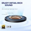 imageSoundcore by Anker Space A40 AutoAdjustable Active Noise Cancelling Wireless Earbuds Reduce Noise by Up to 98 50H Playtime Comfortable Fit App Customization Wireless Charge WhiteGreen
