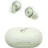 imageSoundcore by Anker Space A40 AutoAdjustable Active Noise Cancelling Wireless Earbuds Reduce Noise by Up to 98 50H Playtime Comfortable Fit App Customization Wireless Charge WhiteGreen