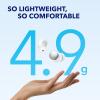 imageSoundcore by Anker Space A40 AutoAdjustable Active Noise Cancelling Wireless Earbuds Reduce Noise by Up to 98 50H Playtime Comfortable Fit App Customization Wireless Charge WhiteWhite