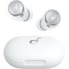 imageSoundcore by Anker Space A40 AutoAdjustable Active Noise Cancelling Wireless Earbuds Reduce Noise by Up to 98 50H Playtime Comfortable Fit App Customization Wireless Charge WhiteWhite