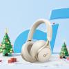 imageSoundcore by Anker Space One Active Noise Cancelling Headphones 2X Stronger Voice Reduction 40H ANC Playtime App Control LDAC HiRes Wireless Audio Comfortable Fit Clear Calls Bluetooth 53Latte Cream