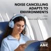 imageSoundcore by Anker Space One Active Noise Cancelling Headphones 2X Stronger Voice Reduction 40H ANC Playtime App Control LDAC HiRes Wireless Audio Comfortable Fit Clear Calls Bluetooth 53Sky Blue