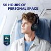 imageSoundcore by Anker Space Q45 Adaptive Active Noise Cancelling Headphones Reduce Noise by Up to 98 50H Playtime App Control LDAC HiRes Wireless Audio Comfortable Fit Clear Calls Bluetooth 53Black
