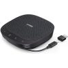 imageAnker PowerConf S330 USB Speakerphone Conference Microphone for Home Office Smart Voice Enhancement Plug and Play 360 Voice Coverage Powerful Sound Desktop PC Speaker Online Meetings