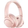imageSoundcore Anker Life Q20 Hybrid Active Noise Cancelling Headphones Wireless Over Ear Bluetooth Headphones 60H Playtime HiRes Audio Deep Bass Foam Ear Cups Travel Office USBC ChargingPink