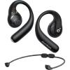 imageSoundcore by Anker AeroFit Pro OpenEar Headphones Ultra Comfort Secure Fit Ergonomic Design Rich Sound with LDAC Bluetooth 53 IP55 WaterResistant 46H Playtime App Control Wireless EarbudsDynamic Black