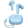 imageSoundcore by Anker P20i True Wireless Earbuds 10mm Drivers with Big Bass Bluetooth 53 30H Long Playtime WaterResistant 2 Mics for AI Clear Calls 22 Preset EQs Customization BlueLight Blue