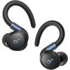 imagesoundcore Sport X20 by Anker TrueWireless Workout Earbuds Rotatable and Extendable Ear Hooks Noise Cancelling Deep Bass IP68 Waterproof Sweatproof Dustproof 48H Play Sport Earbuds for GymBlack