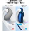 imagesoundcore AeroFit 2 by Anker OpenEar Headphones Translation Earbuds Real Time 4 Adjustable Positions for Every Ear Size 2x Richer Bass HiRes 42H Playtime IP55AI Clear CallsWireless ChargingBlue
