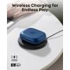imagesoundcore AeroFit 2 by Anker OpenEar Headphones Translation Earbuds Real Time 4 Adjustable Positions for Every Ear Size 2x Richer Bass HiRes 42H Playtime IP55AI Clear CallsWireless ChargingBlue
