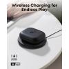 imagesoundcore AeroFit 2 by Anker OpenEar Headphones Translation Earbuds Real Time 4 Adjustable Positions for Every Ear Size 2x Richer Bass HiRes 42H Playtime IP55AI Clear CallsWireless ChargingBlack