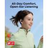 imagesoundcore AeroFit 2 by Anker OpenEar Headphones Translation Earbuds Real Time 4 Adjustable Positions for Every Ear Size 2x Richer Bass HiRes 42H Playtime IP55AI Clear CallsWireless ChargingBlue