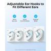 imagesoundcore AeroFit 2 by Anker OpenEar Headphones Translation Earbuds Real Time 4 Adjustable Positions for Every Ear Size 2x Richer Bass HiRes 42H Playtime IP55AI Clear CallsWireless ChargingWhite