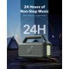 imagesoundcore Boom 2 By Anker Outdoor Speaker 80W Subwoofer BassUp 20 24H Playtime IPX7 Waterproof Floatable RGB Lights USBC Custom EQ Bluetooth 53 Portable for Camping Beach and BackyardGreen