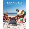 imagesoundcore Boom 2 By Anker Outdoor Speaker 80W Subwoofer BassUp 20 24H Playtime IPX7 Waterproof Floatable RGB Lights USBC Custom EQ Bluetooth 53 Portable for Camping Beach and BackyardBlack