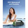 imagesoundcore Boom 2 Plus By Anker Outdoor Speaker 140W 22 Channel BassUp 20 20H Playtime Fast Charge IPX7 Waterproof RGB Lights Power Bank Bluetooth 53 Portable for Outdoors Camping BeachGreen