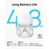 imagesoundcore Liberty 5 by Anker NoiseCancelling Wireless Earbuds 2x Stronger Voice Reduction RealTime Adaptive Noise Cancellation Fast Charging Dolby Audio 6Mic AI Clear Calls Long Battery LifeCloud White