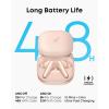 imagesoundcore Liberty 5 by Anker NoiseCancelling Wireless Earbuds 2x Stronger Voice Reduction RealTime Adaptive Noise Cancellation Fast Charging Dolby Audio 6Mic AI Clear Calls Long Battery LifeRose Apricot