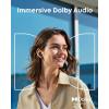 imagesoundcore Liberty 5 by Anker NoiseCancelling Wireless Earbuds 2x Stronger Voice Reduction RealTime Adaptive Noise Cancellation Fast Charging Dolby Audio 6Mic AI Clear Calls Long Battery LifeInk Black