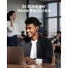 imagesoundcore Liberty 5 by Anker NoiseCancelling Wireless Earbuds 2x Stronger Voice Reduction RealTime Adaptive Noise Cancellation Fast Charging Dolby Audio 6Mic AI Clear Calls Long Battery LifeAbyss Blue