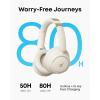 imagesoundcore Life Q30 by Anker Hybrid Active Noise Cancelling Headphones with Multiple Modes HiRes Sound Custom EQ via App 50H Playtime Comfortable Fit Bluetooth Multipoint ConnectionBeige