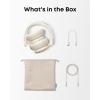 imagesoundcore Life Q30 by Anker Hybrid Active Noise Cancelling Headphones with Multiple Modes HiRes Sound Custom EQ via App 50H Playtime Comfortable Fit Bluetooth Multipoint ConnectionBeige