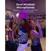 imagesoundcore Rave 3S AI Party Speaker with 2 Wireless Microphones 200W Sound AI Vocal Removal Reverb Light Show 12H Playtime Portable Bluetooth PA System for Home Party or Backyard