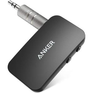 imageAnker Soundsync Bluetooth Receiver for Music Streaming with Bluetooth 50 Dual Device Connection Handsfree Calls 12Hour Battery Life for Car ampamp Home Stereo  Signal Reception Only