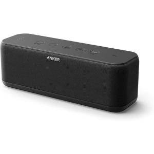 imageAnker Upgraded Soundcore Boost Bluetooth Speaker with WellBalanced Sound BassUp 12H Playtime USBC IPX7 Waterproof Wireless Customizable EQ via App Stereo Pairing Portable Speaker for Music