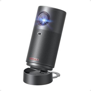 imageNEBULA Capsule Air Google TV Projector Officially Licensed Netflix 720p Smart Mini Projector with WiFi and Bluetooth 2 Hours of Playtime Dolby Digital Ultra Portable for Any SpaceBlack