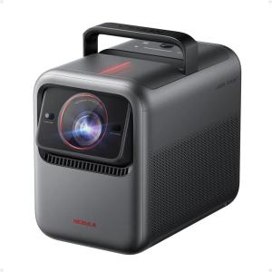 imageNEBULA X1 Triple Laser 4K Projector Nebulamaster 3500 ANSI Lumens 560001 Contrast 40W Stereo Sound 0915 Optical Zoom Smart AI Dolby Vision 300quot Screen BuiltIn Micro Gimbal GTV Portable