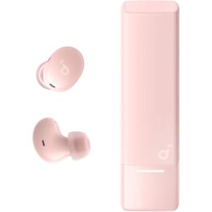 imageSoundcore A30i by Anker Smart Noise Cancelling Earbuds LipstickShaped Stylish Design Tiny Lightweight Comfort Clear Sound IP54 15H Playtime in ANC Mode Wireless Earbuds Bluetooth 54Pink