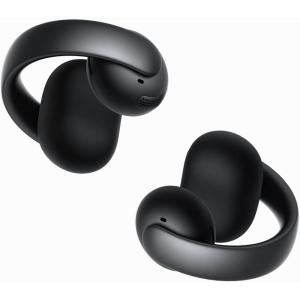 imageSoundcore AeroClip by Anker OpenEar Earbuds ClipOn Headphones Adaptive Comfort Clear Calls with 4 Mics and AI Stable Fit 12mm Drivers for Powerful Bass HiRes OpenRing DesignMidnight