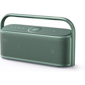 imageSoundcore Motion X600 Portable Bluetooth Speaker with Spatial Audio 50W Sound IPX7 Waterproof Pro EQ AUXin for Home Office Backyard and Bathroom Use BlueGreen