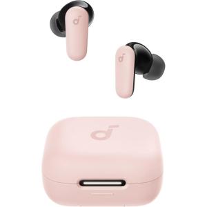 imageSoundcore P30i by Anker Noise Cancelling Earbuds Strong and Smart Noise Cancelling Powerful Bass 45H Playtime 2in1 Case and Phone Stand IP54 Wireless Earbuds Bluetooth 54 BlackPink