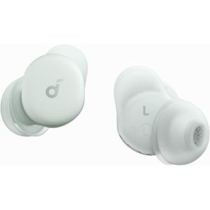 imageSoundcore Sleep A30 by Anker Sleep Earbuds Smart Active Noise Cancelling Sleep Headphones Adaptive SnoreMasking System UltraComfort for Side Sleepers 45H PlaytimeMist Green