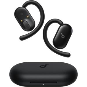 imageSoundcore V20i by Anker OpenEar Headphones Adjustable Ear Hooks UltraComfort Snug Fit Powerful Sound Clear Calls IP55 36H Playtime Bluetooth 54 Wireless Earbuds Multipoint ConnectionBlack