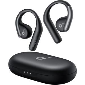 imageSoundcore by Anker AeroFit OpenEar Headphones Ultra Comfort Snug Fit Ergonomic Ear Hook Balanced Sound IPX7 Waterproof 42H PlaytimeSmallEar FriendlyApp ControlClear CallsWireless EarbudsDynamic Black