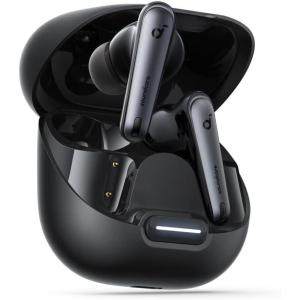 imageSoundcore by Anker Liberty 4 NC Wireless Earbuds 985 Noise Reduction Adaptive Noise Cancelling to Ears and Environment HiRes Sound 50H Battery Wireless Charging Bluetooth 53Velvet Black