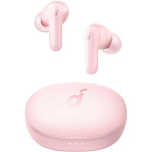 imageSoundcore by Anker Life P2 Mini True Wireless Earbuds Bluetooth 52 10mm Drivers for Big Bass Custom EQ 32H Playtime Fast Charging Comfortable Tiny Size for Daily Use Commute Workrose pink