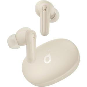 imageSoundcore by Anker Life P2 Mini True Wireless Earbuds Bluetooth 52 10mm Drivers for Big Bass Custom EQ 32H Playtime Fast Charging Comfortable Tiny Size for Daily Use Commute WorkOat White
