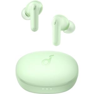 imageSoundcore by Anker Life P2 Mini True Wireless Earbuds Bluetooth 52 10mm Drivers for Big Bass Custom EQ 32H Playtime Fast Charging Comfortable Tiny Size for Daily Use Commute Workmint green