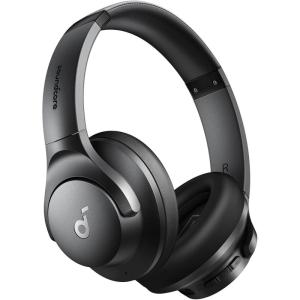 imageSoundcore by Anker Q20i Hybrid Active Noise Cancelling Headphones Wireless OverEar Bluetooth 40H Long ANC Playtime HiRes Audio Big Bass Customize via an App Transparency ModeBlack