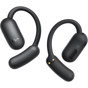 imagesoundcore AeroFit 2 by Anker OpenEar Headphones Translation Earbuds Real Time 4 Adjustable Positions for Every Ear Size 2x Richer Bass HiRes 42H Playtime IP55AI Clear CallsWireless ChargingBlack
